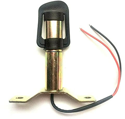 MelTruck® Halter für Rundumleuchte Aufsteckrohr drehbar Kabel Rundumkennleuchte Ø 24 mm (Aufsteckrohr T)