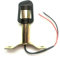 MelTruck® Halter für Rundumleuchte Aufsteckrohr drehbar Kabel Rundumkennleuchte Ø 24 mm (Aufsteckrohr T)