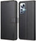 Ganbary Handyhülle für Xiaomi 12 / Xiaomi 12X Hülle, Premium Leder Tasche Flipcase [Kartenschlitzen] [Magnetverschluss] [Standfunktion] kompatibel mit Xiaomi Mi 12 / Xiaomi Mi 12X Schutzhülle, Schwarz