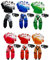 MOTORBIKE 3GO MX KIDS RACE SUIT New 2022 Motocross Motorcycle Quad Off Road Kart ATV Child MTB BMX Dirt Pit Bike Sports Racing Junior Pant Shirt Kit with X1K Black Goggles (Red,5-7-24)