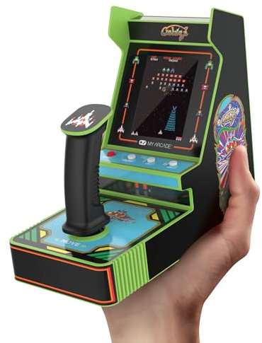 My Arcade - Galaga + Galaxian Joystick Player Mini Borne Arcade Retro