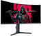 KOORUI G3441XC 34 Inch Gaming Monitor,240Hz, VA, WQHD, 1ms, Curved Monitor 1500R, Adaptive Sync, Lifting Adjustable, VESA Mountable, HDMI/DP, Low Blue Light, 99% SRGB