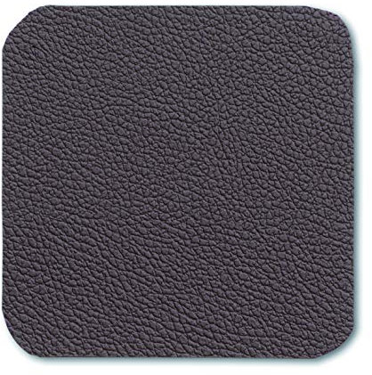 Kela Untersetzer, 03. Leder, braun, 100 mm x 100 mm