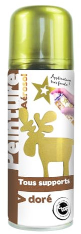 Aérosol Peinture Doré Spray 125 ML