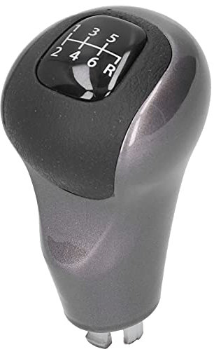Aramox Automatik Schaltknauf 54102-SNA-A01, 6 Gang MT Schaltknauf Ersatz Ersatz für Civic DX EX LX 2006-2011(Schwarz)