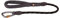 RUFFWEAR Knot-a-Long Leine, Kurze Hundeleine mit Karabinerhaken, Länge: 0,76 m, Obsidian Black