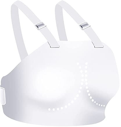 Fechten Sport Chest Guards Brustschützer Fechten Brustschutz für Frauen Männer Erwachsene Kinder Kunststoff Brustschutz Zaunschutzausrüstung Fechtausrüstung für Damen/Herren -Nicht leicht verformbar
