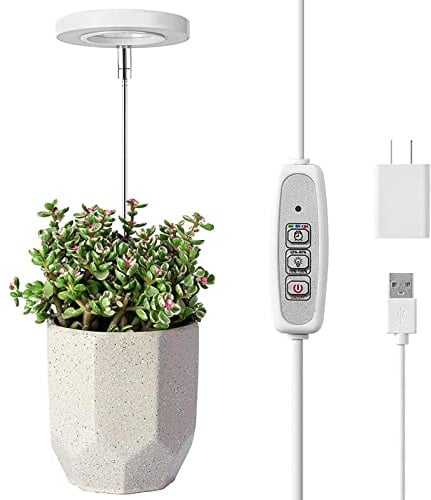 Luckxing Pflanzenlampe Led Pflanzenlicht Vollspektrum Grow Light, Stehleuchte-Rot/Blau Zeilengesteuerte 4 Lichtmodi Wachsen Licht Vollspektrum Für Zimmerpflanzen