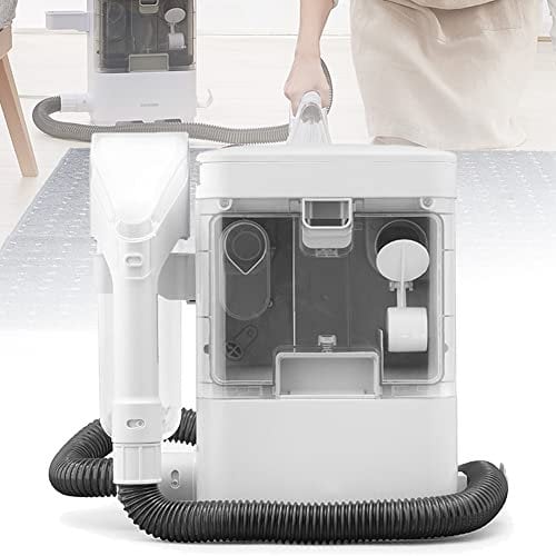 UYSELA Lavatappeti Leggero per Pulizia Profonda,China Lavamoquette Portatile, Potente Motore da 330 W, Design Compatto con Serbatoio Separato, Solleva Schizzi Echie da Tappeti, Scale, Tappezzeria