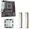 Carte mère AM5 B650 Compatible MATX Ryzen7000-9000Series DDR5 CPU de Bureau 32 Go Kit Ryzen7500F Multi-Option B650M-D(Motherboard+CPU+RAM)
