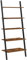 VASAGLE Industrial Style Ladder Bookcase Bookcase Storage Unit 5 Tier Tilted Shelf for Living Room Kitchen Office Steel Frame Stable Rustic Brown LLS46BX