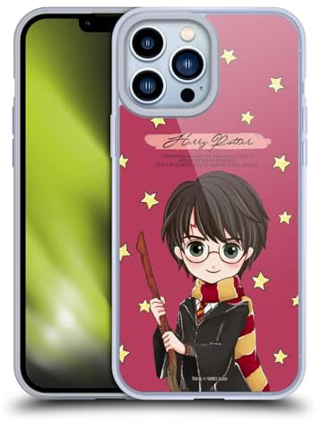 Head Case Designs Officially Licensed Harry Potter Harry Deathly Hallows XXXVII Gel Case [Military Grade Protection] Compatible with Apple iPhone 13 Pro Max and Compatible with MagSafe