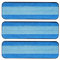 Paquete de 3 almohadillas de limpieza de microfibra para mopa Bona, seguras para suelos de madera dura y superficies duras, almohadillas de microfibra reutilizables para fregona de 18 pulgadas, sin