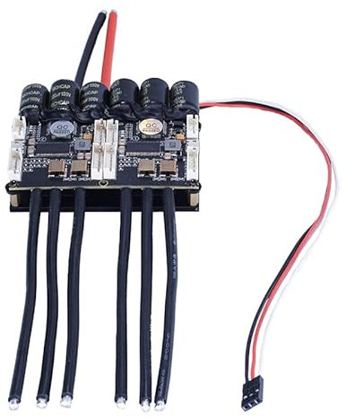 FLIPSKY Elektronischer Geschwindigkeitsregler für ferngesteuertes Schiffsboot, Dual FSESC4.20, 100 A (basierend auf ESC 4.20) mit eloxiertem Aluminium-Kühlkörper, Open Sourse Project ESC, DIY-Teil für