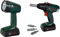 Theo Klein 8448 Bosch Akku-Lampe | Batteriebetriebene Lampe um 90 Grad drehbar | 4 Lichtfarben & 8567 Bosch Akkuschrauber | Mit rotierenden und auswechselbaren Aufsätzen | Inkl. Licht und Sound