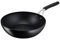 Lagostina Tempra, Wok 28cm, Revêtement Antiadhésif en Titane Anti-rayures et Fond en Acier Inox Indéformable, Manche Riveté en Acier et Silicone, pour Toutes les Sources de Chaleur Compris l'Induction