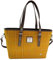 Glen Appin Spey LB1028 Handtasche Large Tote, Col 130 Mustard, m