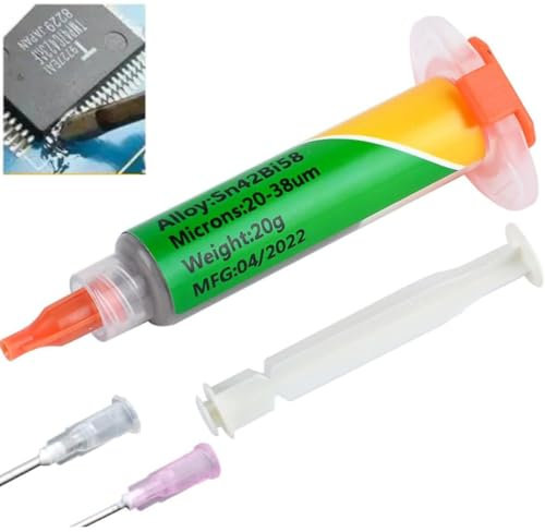 flux para Soldar estaño flux pasta de soldadura Sin Plomo (20g) flux soldadura electronica Pasta De Soldar De Jeringa estaño en pasta SMD PCB