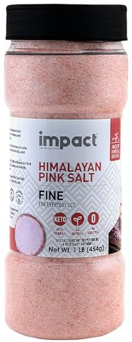 Impact - Fine Himalayan Pink Sea Salt - Shaker - 1 lb