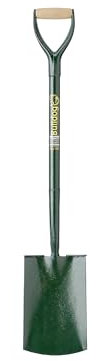 BULLDOG ALL METAL DIGGING SPADE TREAD 28IN MYD