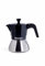 BARAZZONI, Caffettiera, Alluminio e Acciaio, Modello Deluxe Induction, 3 Tazze, Sicura, Solida, Elegante, Manico e Pomolo anti-Scottatura, Perfetta per i Piani ad Induzione, Certificata
