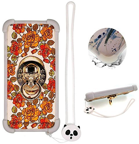 Funda para Bq Aquaris 5.7 Funda Silicone Border + Placa Dura de la PC Stand Carcasa Case Cover KL