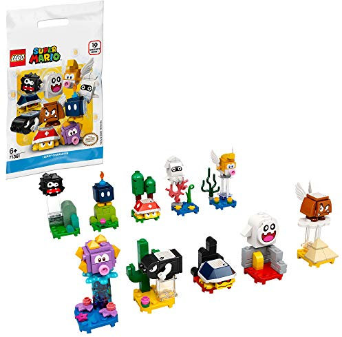 LEGO 71361 Super Mario Character Pack Series 1, Collectible Toy Age 6+, 1 Unit (Style Picked at Random)