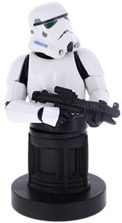 Cable Guys - Star Wars Imperial Stormtrooper Gaming Accessories Holder & Phone Holder for Most Controller (Xbox, Play Station, Nintendo Switch) & Phone