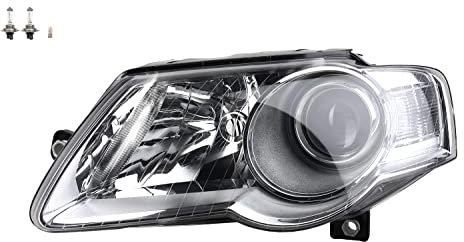 Johns, Scheinwerfer passend für VW Passat 05 3C 03/05-10/11 links + Leuchtmittel