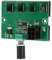 Contrôleur de Vitesse du Ventilateur du Châssis, 4Pin 3Pin 2Pin Fan PC Châssis Fan Hub DC 12V PWM 4 Canal Adaptateur de Ventilateur