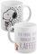 The Peanuts Tasse Snoopy - Kaffee - Kaffeetasse Becher Kaffeebecher aus Keramik Weiß 320 ml