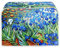 Belidome Van Gogh Irises Repro Floral Toaster Cover for Easy Storage Quilted Kitchen Accessories