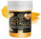 Colorant alimentaire liquide doré métallisé 25 ml, paillettes comestibles pour boissons et aliments (or métallisé, 25 ml)