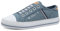 s.Oliver Damen Slip On Sneaker ohne Schnürsenkel Flach, Blau (Denim), 41 EU