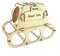 Aprilsunnyzone Wooden Wine Bottle Holder Tank Shape DIY Puzzle Storage Rack Assembly Model Desktop Display Stand Home Decor