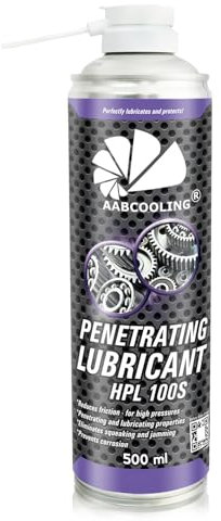 Lubrifiant Pénétrant AABCOOLING HPL 100S Spray 500ml – Graisse agricole pour chaînes, articulations, Produit multifonction, usage tracteurs, matériel agricole, Graisse lubrifiante K8