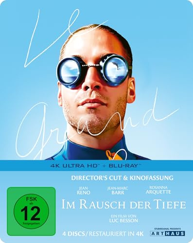 Im Rausch der Tiefe (Steelbook, 2 4K-UHD+2 Blu-rays) [Region B] [1988]
