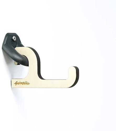 GNARWALL Horizontale Wandhalterung für Kiteboard, Skateboards und Surfboard - Surfboard Wall Rack (Holz)