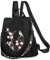 DIRRONA Rucksack Damen Drucken Rucksack Beiläufig Anti Diebstahl Tasche Wasserdichter Nylon Rucksack für Damen Schultaschen für den Täglichen Ausgehen Reisen Arbeiten Schultertaschen