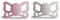 FRIGG Butterfly Silikon Schnuller | Anatomischer Sauger 2er Packung | BPA-frei | Hergestellt in Dänemark | Primrose/Silver Gray (Größe 2 (6-18 Monate))