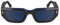 Calvin Klein Unisex CK24500S Sunglasses, 227 Brown/Azure, 51