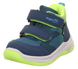 Superfit Jungen Cooper leicht gefütterte Gore-Tex Sneaker, BLAU/GELB 8010