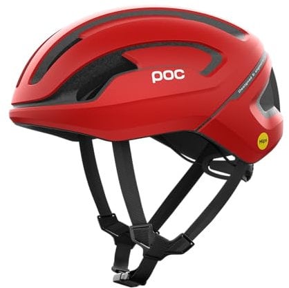 POC Omne Air MIPS Fahrradhelm - Erlebe funktionalen Schutz, der maximalen Komfort bietet und dich dazu inspiriert, Grenzen zu überwinden, Prismane Red Matt