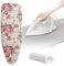 Lelico Ironing Board Cover 92X33 97x33 110x35 122x38cm Iron Board Cover With Padding Ease Of Use And Installation Cotton Ironing Board Cover And Pad (Color : D, Size : Medium(100x34cm))