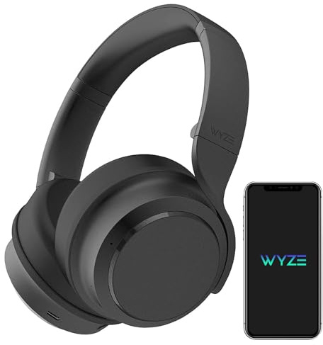 Hybrid Active Noise Cancelling Kopfhörer Bluetooth, High-Fidelity-Sound, Alexa Built-in, Wired & Wireless Over Ear Bluetooth Kopfhörer mit Mikrofon und Transparenzmodus für Reisen Home Office