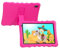 BYYBUO Kids Tablets 10.1 inch Android 13 for Children, Quad-Core Processor,4GB RAM + 32GB ROM, WiFi, 1280 x 800 HD/Dual Camere/Bluetooth, With Case & Parental Control App (Pink)