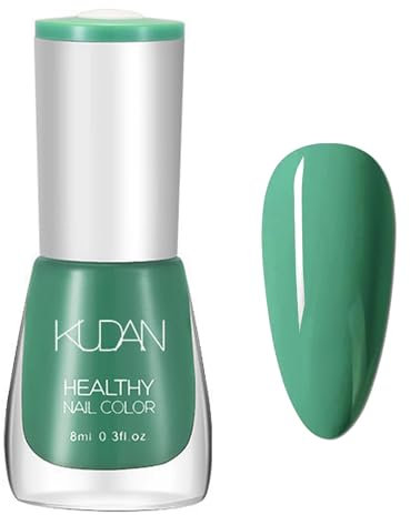 Grün Schnelltrocknender Nagellack Mit Cremigem Finish - Langanhaltend, Chip Resistant Für DIY Nail Art Maniküre Zu Hause 8ML (05 Grün)