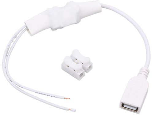 ROYJJ Adattatore di alimentazione da 220V a 5V/1A Connessione USB Soluzione di ricarica domestica Piccoli convertitori di potenza da 5 W Facile da trasportare per fotocamere Trasformatore di potenza
