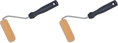 SAVY Mini rouleau polypro mousse floquée laque ø16mm larg.110mm - long.28mm (Lot de 2)