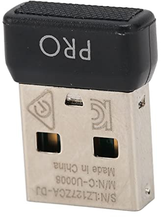 USB-Mausempfänger für G Pro, 2,4-G-Wireless-Dongle-Ersatz, Kompaktes Design, Stabile Signalübertragung, für Büro und Reisen